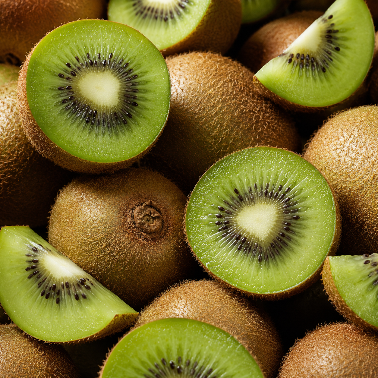 Topping de kiwi para frozen yogurt Topping de kiwi para frozen yogurt