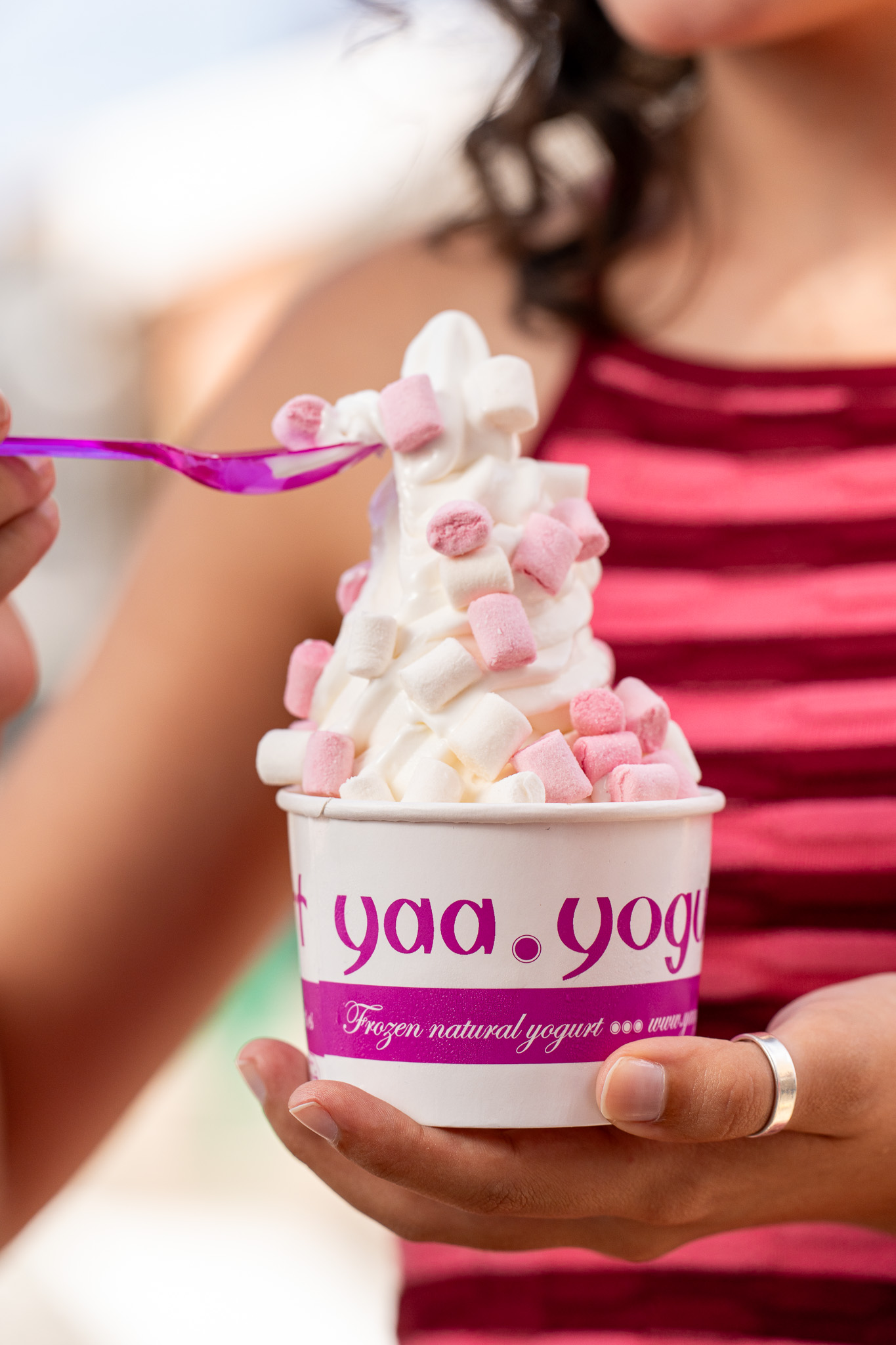 Yaa Yogurt con salsa