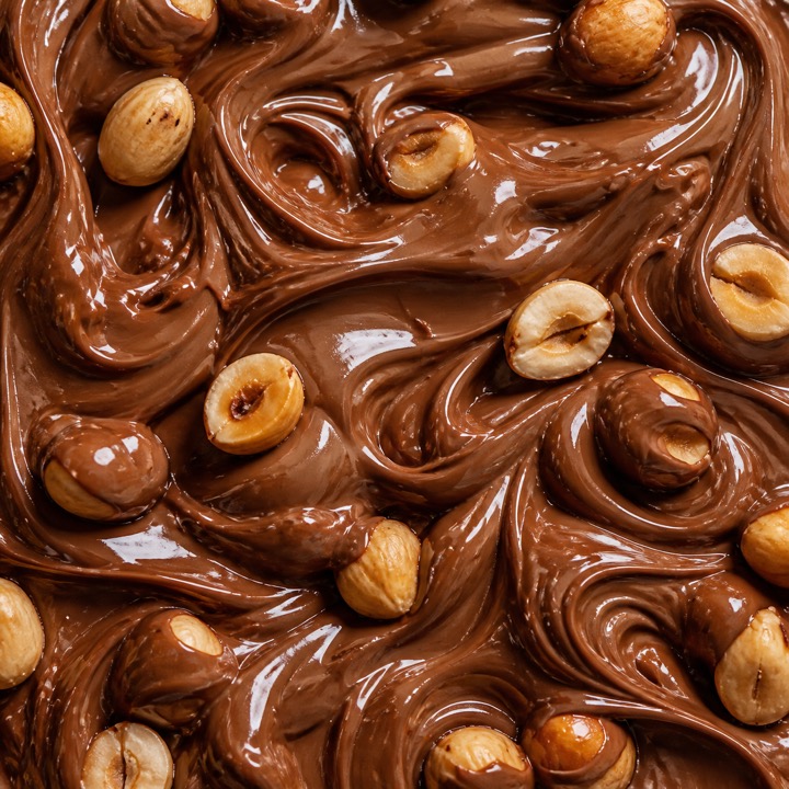 Topping de crema de Nutella