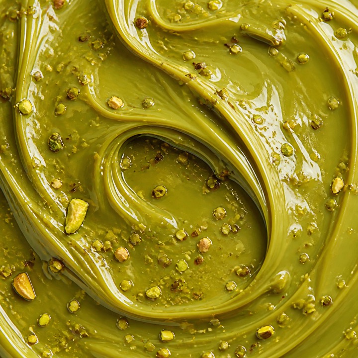 Topping de salsa de pistacho