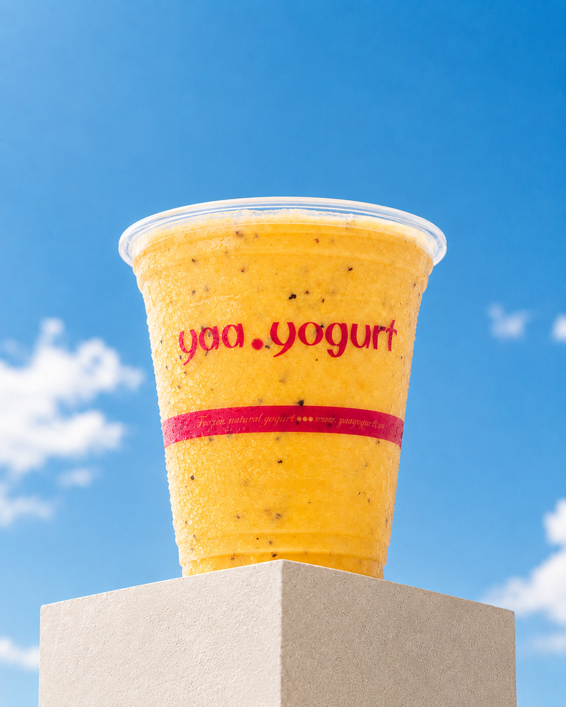 Creamy tropical Yaa Shake